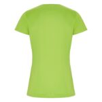 MPG116219 camiseta deportiva de manga corta para mujer verde punto entrelazado 50 poliester reciclad 4