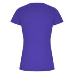 MPG116220 camiseta deportiva de manga corta para mujer purpura punto entrelazado 50 poliester recicl 4