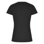 MPG116223 camiseta deportiva de manga corta para mujer gris punto entrelazado 50 poliester reciclado 4