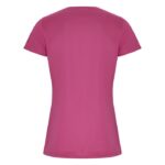 MPG116226 camiseta deportiva de manga corta para mujer rosa punto entrelazado 50 poliester reciclado 4