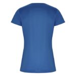 MPG116227 camiseta deportiva de manga corta para mujer azul punto entrelazado 50 poliester reciclado 4