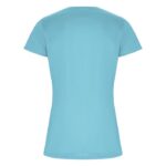 MPG116228 camiseta deportiva de manga corta para mujer azul punto entrelazado 50 poliester reciclado 4