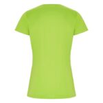 MPG116229 camiseta deportiva de manga corta para mujer verde punto entrelazado 50 poliester reciclad 4