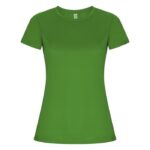 MPG116230 camiseta deportiva de manga corta para mujer verde punto entrelazado 50 poliester reciclad 1