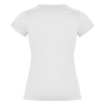 MPG116234 camiseta de manga corta para mujer blanco punto de jersey sencillo 100 algodon 155 gm2 4