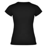 MPG116240 camiseta de manga corta para mujer negro punto de jersey sencillo 100 algodon 155 gm2 4