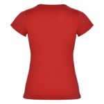MPG116242 camiseta de manga corta para mujer rojo punto de jersey sencillo 100 algodon 155 gm2 4