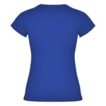 MPG116245 camiseta de manga corta para mujer azul punto de jersey sencillo 100 algodon 155 gm2 4