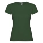 MPG116247 camiseta de manga corta para mujer verde punto de jersey sencillo 100 algodon 155 gm2 1