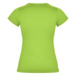 MPG116250 camiseta de manga corta para mujer verde punto de jersey sencillo 100 algodon 155 gm2 4
