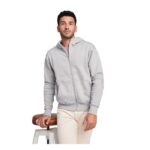 MPG116256 sudadera con capucha y cremallera completa unisex purpura punto 50 algodon 50 poliester 28 2