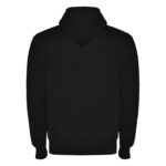 MPG116258 sudadera con capucha y cremallera completa unisex negro punto 50 algodon 50 poliester 280 5