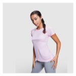 MPG116304 camiseta deportiva de manga corta para mujer rosa punto pique 100 poliester 150 gm2 3