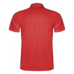 MPG116316 polo deportivo de manga corta para hombre rojo punto pique 100 poliester 150 gm2 4