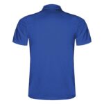 MPG116317 polo deportivo de manga corta para hombre azul punto pique 100 poliester 150 gm2 4