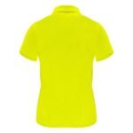 MPG116331 polo deportivo de manga corta para mujer amarillo punto pique 100 poliester 150 gm2 4