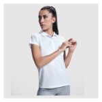 MPG116338 polo deportivo de manga corta para mujer rojo punto pique 100 poliester 150 gm2 3