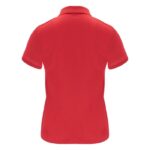 MPG116338 polo deportivo de manga corta para mujer rojo punto pique 100 poliester 150 gm2 4