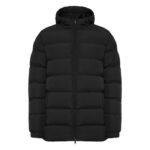 MPG116343 parka con aislamiento unisex negro tafetan 100 poliester 110 gm2 lining tafetan 100 polies 1