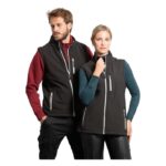 MPG116344 chaleco softshell unisex azul tejido 92 poliester 8 elastano 300 gm2 bonding microforro 10 2