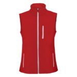 MPG116346 chaleco softshell unisex rojo tejido 92 poliester 8 elastano 300 gm2 bonding microforro 10 1