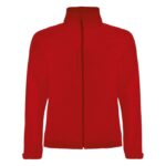 MPG116399 chaqueta softshell unisex rojo 95 poliester 5 elastano 300 gm2 bonding microforro 100 poli 1