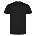 MPG116405 camiseta de cuello de pico de manga corta para hombre negro punto de jersey sencillo 100 a 4