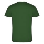MPG116408 camiseta de cuello de pico de manga corta para hombre verde punto de jersey sencillo 100 a 4