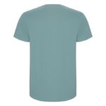 MPG116424 camiseta de manga corta para hombre azul punto de jersey sencillo 100 algodon 190 gm2 4