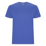 MPG116427 camiseta de manga corta para hombre azul punto de jersey sencillo 100 algodon 190 gm2 1
