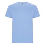 MPG116431 camiseta de manga corta para hombre azul punto de jersey sencillo 100 algodon 190 gm2 1