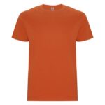 MPG116435 camiseta de manga corta para hombre naranja punto de jersey sencillo 100 algodon 190 gm2 1