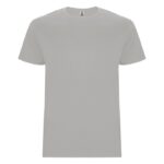 MPG116439 camiseta de manga corta para hombre gris punto de jersey sencillo 100 algodon 190 gm2 1