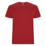 MPG116442 camiseta de manga corta para hombre rojo punto de jersey sencillo 100 algodon 190 gm2 1