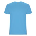 MPG116447 camiseta de manga corta para hombre azul punto de jersey sencillo 100 algodon 190 gm2 1