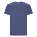 MPG116456 camiseta de manga corta infantil azul punto de jersey sencillo 100 algodon 190 gm2 1
