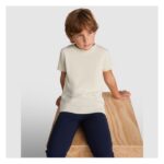 MPG116456 camiseta de manga corta infantil azul punto de jersey sencillo 100 algodon 190 gm2 2