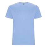 MPG116464 camiseta de manga corta infantil azul punto de jersey sencillo 100 algodon 190 gm2 1
