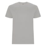 MPG116472 camiseta de manga corta infantil gris punto de jersey sencillo 100 algodon 190 gm2 1
