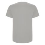 MPG116472 camiseta de manga corta infantil gris punto de jersey sencillo 100 algodon 190 gm2 3