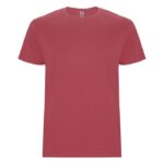 MPG116476 camiseta de manga corta infantil rojo punto de jersey sencillo 100 algodon 190 gm2 1