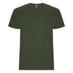 MPG116481 camiseta de manga corta infantil verde punto de jersey sencillo 100 algodon 190 gm2 1