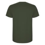 MPG116481 camiseta de manga corta infantil verde punto de jersey sencillo 100 algodon 190 gm2 3