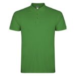 MPG116523 polo de manga corta infantil verde punto pique 100 algodon 200 gm2 1
