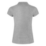 MPG116534 polo de manga corta para mujer gris punto pique 100 algodon 200 gm2 4