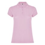 MPG116544 polo de manga corta para mujer rosa punto pique 100 algodon 200 gm2 1