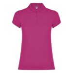 MPG116545 polo de manga corta para mujer rosa punto pique 100 algodon 200 gm2 1