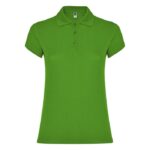 MPG116550 polo de manga corta para mujer verde punto pique 100 algodon 200 gm2 1