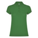 MPG116552 polo de manga corta para mujer verde punto pique 100 algodon 200 gm2 1