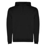 MPG116563 sudadera con capucha para hombre negro punto 50 algodon 50 poliester 280 gm2 1